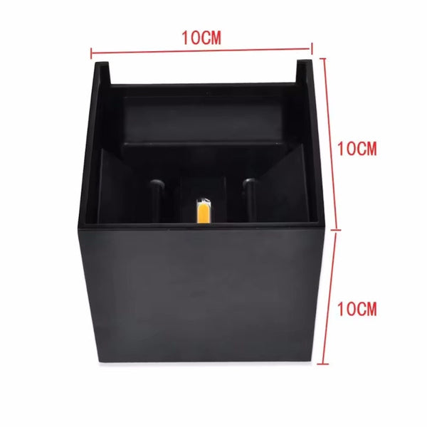 Led Wall Mounted Up And Down Porch Light Wall Fixtures