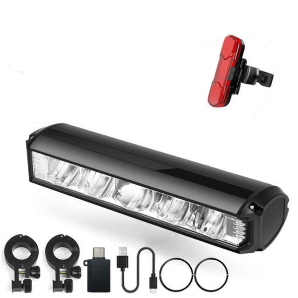 Waterproof Flashlight Usb Charging Road Cycling Lamp Lights & Reflectors