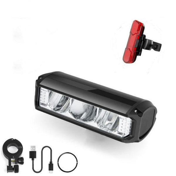 Waterproof Flashlight Usb Charging Road Cycling Lamp Lights & Reflectors