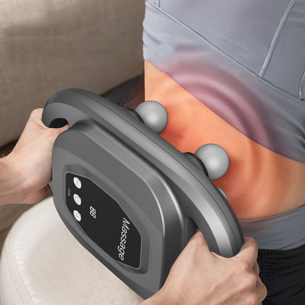 6 Head Vibration Wireless Fascia Gun For Deep Muscle Relaxation Massagers