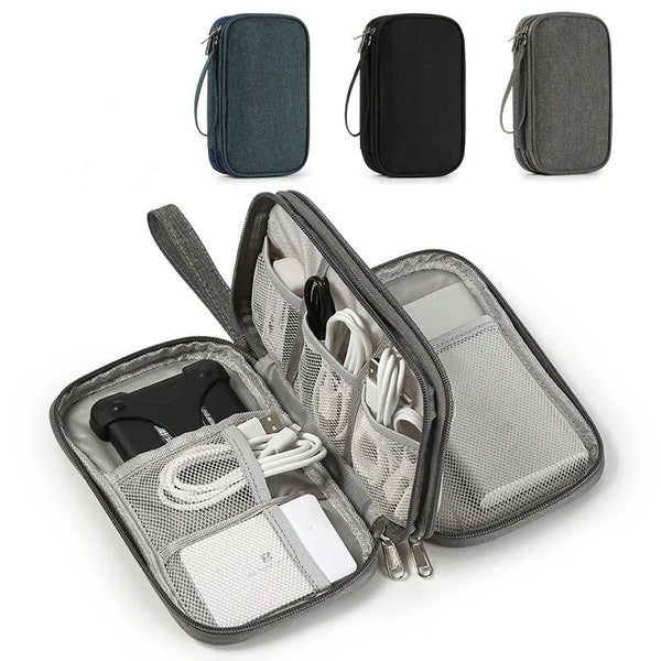 Travel Digital Storage Bag Usb Data Cable Organizer Storage Bags