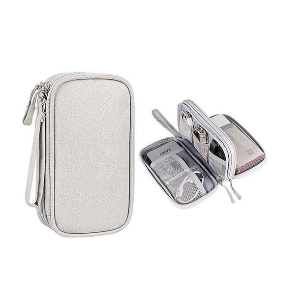 Travel Digital Storage Bag Usb Data Cable Organizer Storage Bags