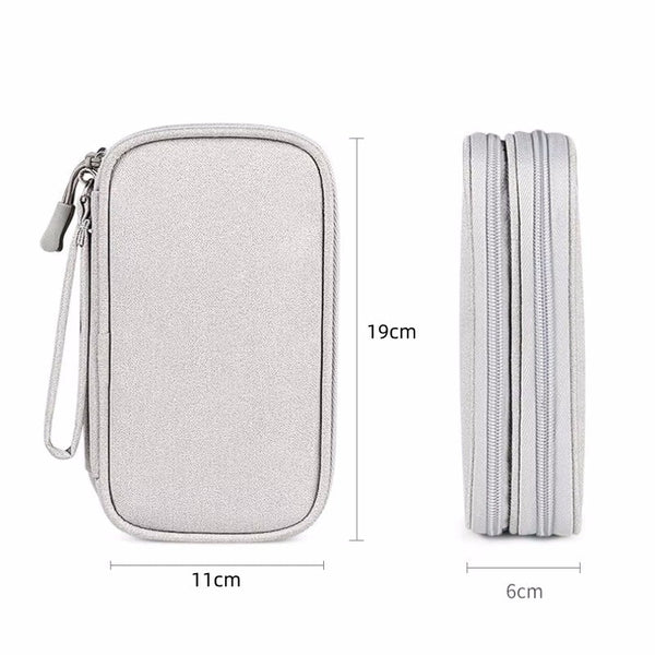 Travel Digital Storage Bag Usb Data Cable Organizer Storage Bags