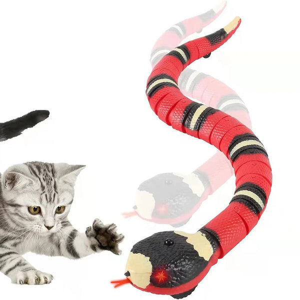 Smart Sensing Interactive Automatic Electronic Snake Cat Toys