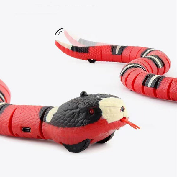 Smart Sensing Interactive Automatic Electronic Snake Cat Toys