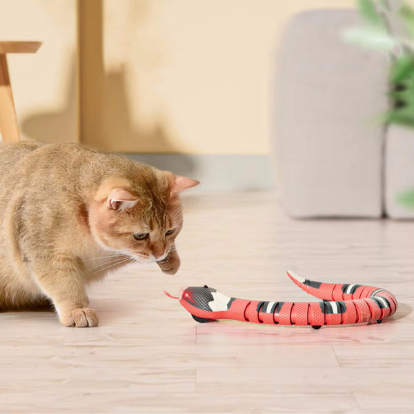 Smart Sensing Interactive Automatic Electronic Snake Cat Toys