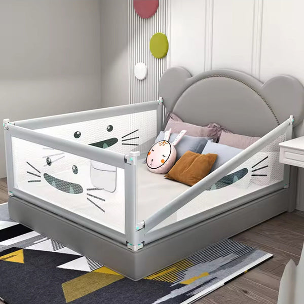 90Cm Height Bed Rail Bedrail Adjustable Folding Kids Safety Cot Guard Protecter Bed Guards