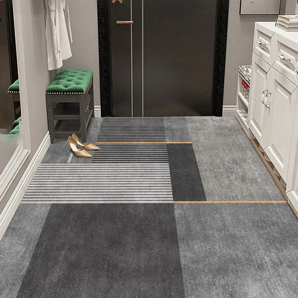 40X60cm Grey Geometric Living Room Tea Table Home Carpet Floor Mat Door Mats & Floor Mats