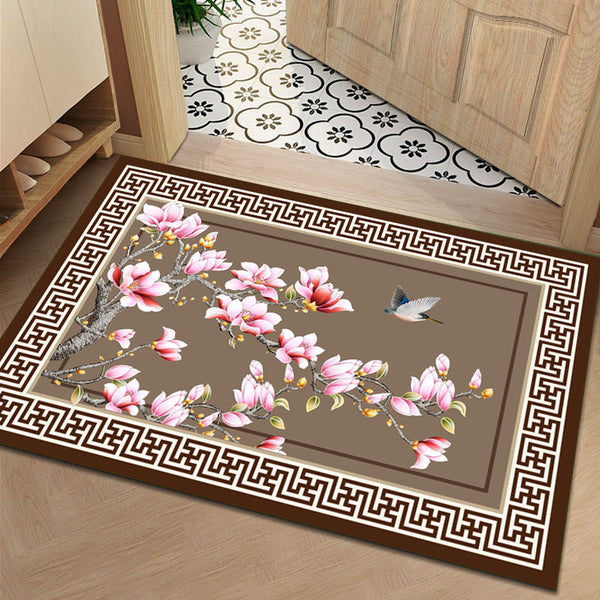 40*60Cm Modern New Chinese Carpet Crystal Velvet Living Room Blanket Rugs