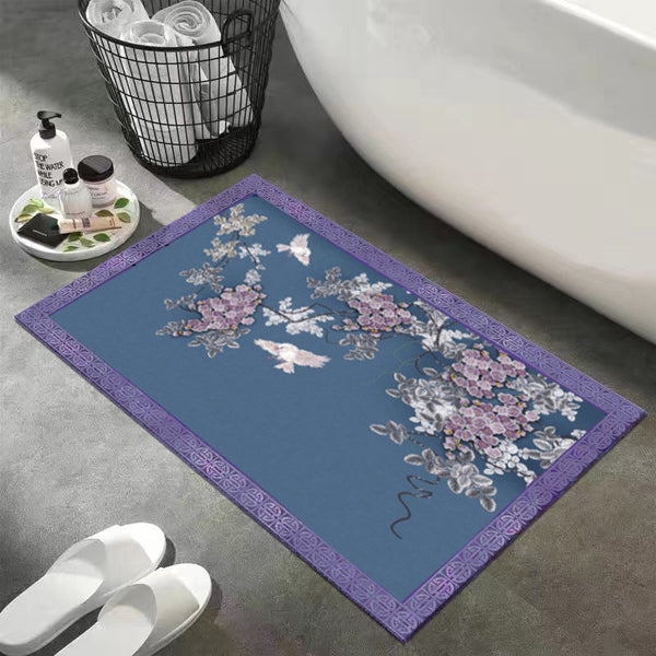 40*60Cm Modern New Chinese Carpet Crystal Velvet Living Room Blanket Rugs