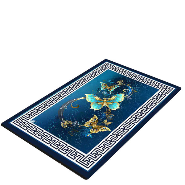 40*60Cm Modern New Chinese Carpet Crystal Velvet Living Room Blanket Rugs