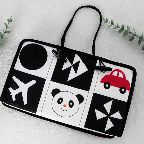 Montessori Development Crawl Mat High Contrast Activity Sensory Toy Playmats & Jigsaw Mats