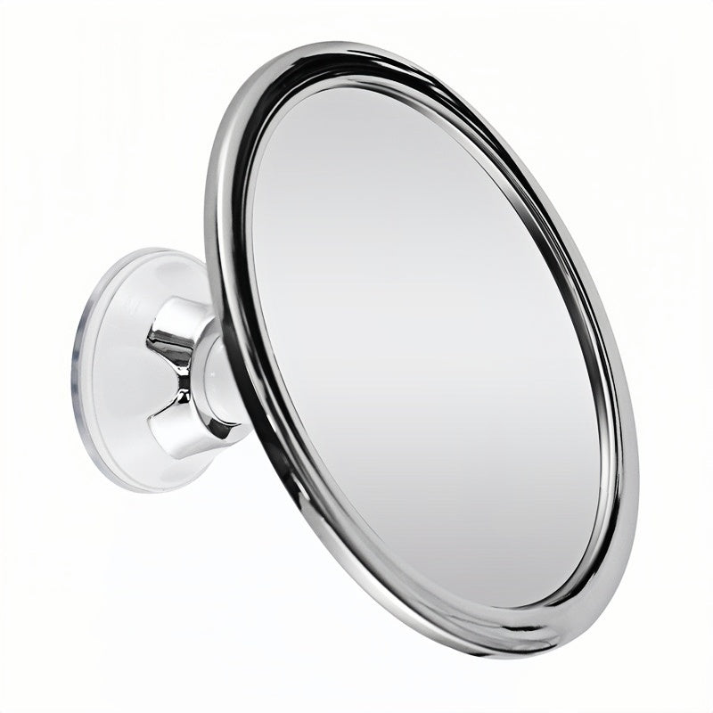 360 Rotating Shower Round Fogless Makeup Mirror With Suction Cup Mirrors