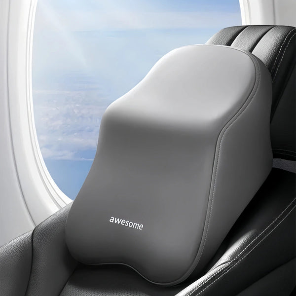 Car Lumbar Back Support Memory Foam Soft Headrest Neck Pillow Cushion Seat & Posture Cushions