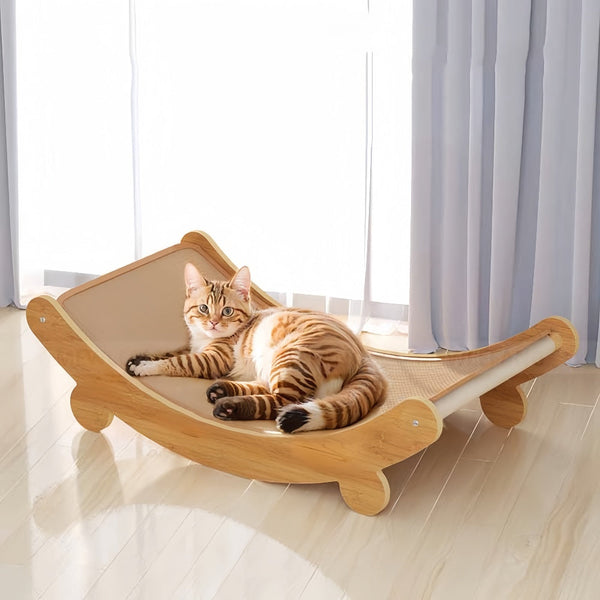 Detachable Wear Resistant Multifuction Cats Sleeping Bed Scratch Board Furniture & Scratchers