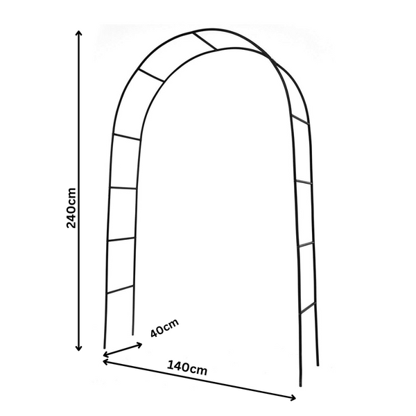 Wedding Garden Arch Arbor Trellis Archway For Climbing Plants Rack Trellises