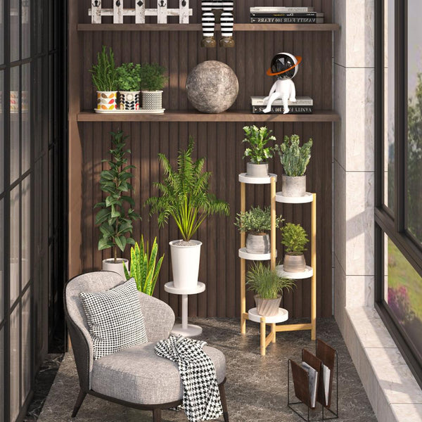 5 Tier Tall Corner Plant Stand Holder And Display Rack Plant Stands