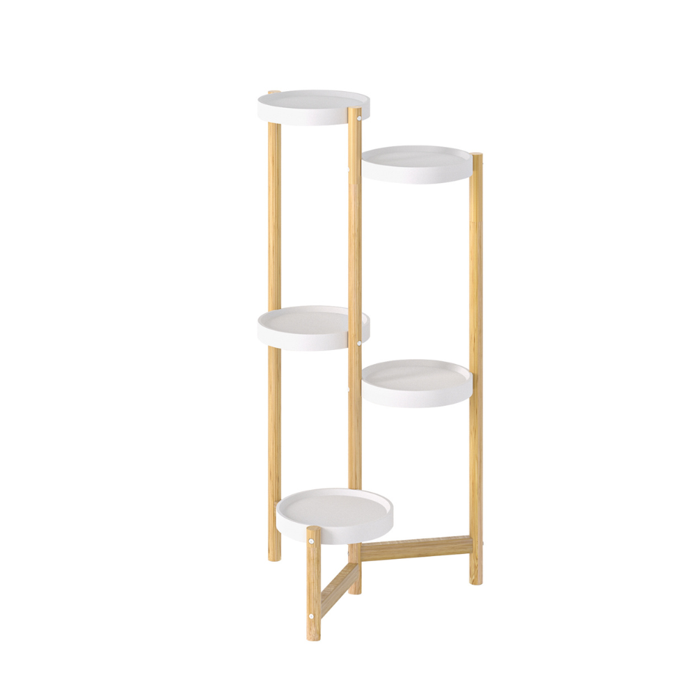 5 Tier Tall Corner Plant Stand Holder And Display Rack Plant Stands