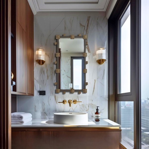 Metal Decorative Vanity Wall Mirror Mirrors