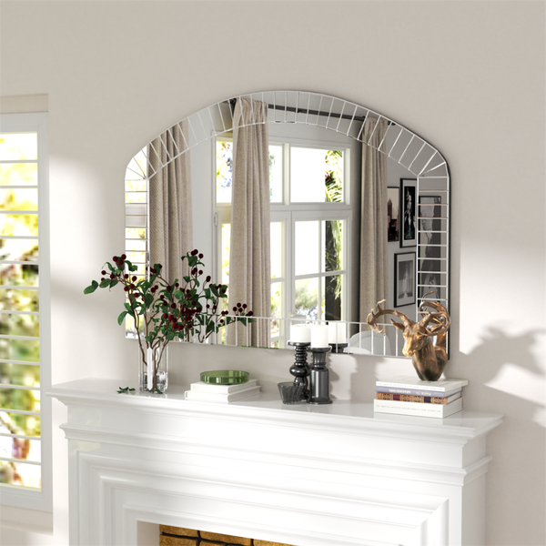 Large Beveled Glass Wall Mirror Mirrors