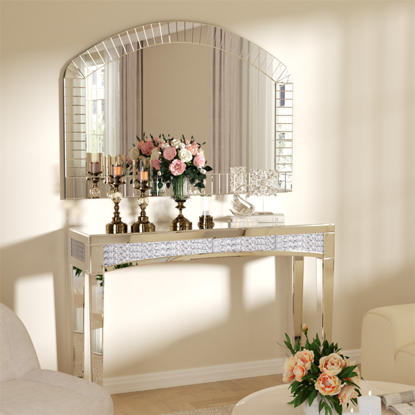 Large Beveled Glass Wall Mirror Mirrors