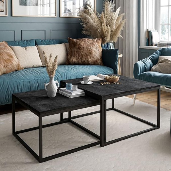 Modern Nesting Coffee Table Set Coffee Tables
