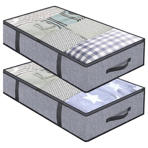 Storfex Under Bed Quilt Storage Bag 2 Pack Storage Bags