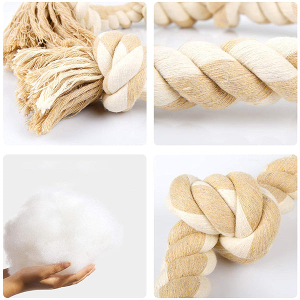 Dog Rope Toy For Dogs Who Love Chew Safe Durable Large And Medium Dog Toys