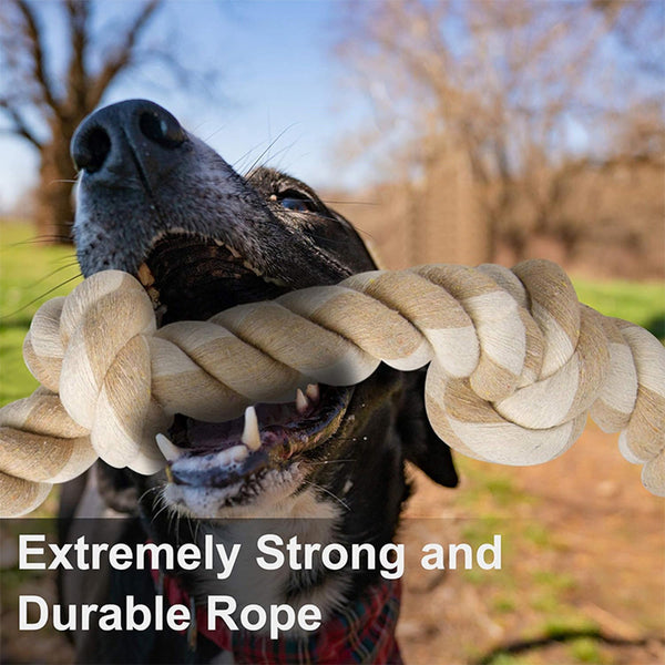 Dog Rope Toy For Dogs Who Love Chew Safe Durable Large And Medium Dog Toys