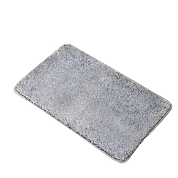 Comfeya Thick Memory Foam Bath Mat Soft And Absorbent Velvet With Durable Dots On Bottom Machine Washable Shower Floor Rug Room Decor 89 X 58 X0.5 Cm