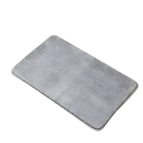 Comfeya Thick Memory Foam Bath Mat Soft And Absorbent Velvet With Durable Dots On Bottom Machine Washable Shower Floor Rug Room Decor 89 X 58 X0.5 Cm