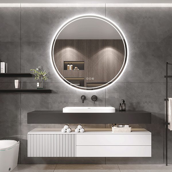 Smart Round Bathroom Mirror Mirrors
