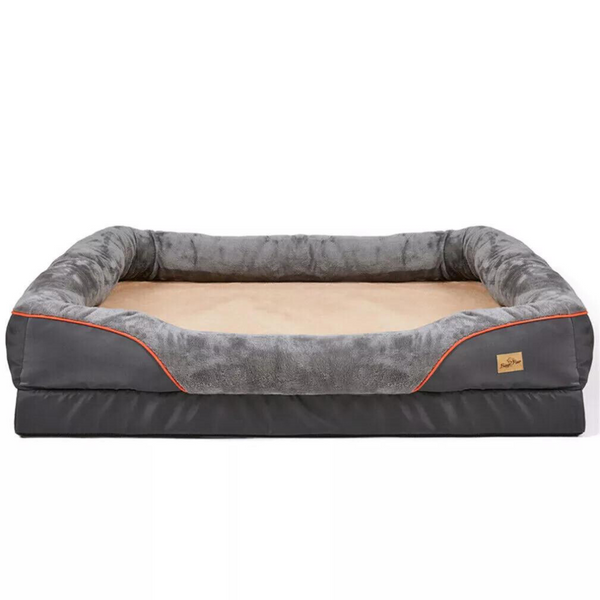 Removable And Washable Waterproof Large Dog Bed With Anti Allergy Fleece Cover Pet Beds