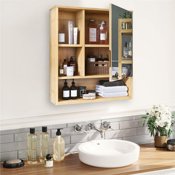 Wall Mounted Bathroom Medicine Cabinet With Storage Bathroom Cabinets