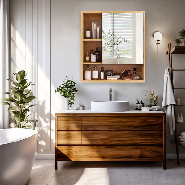 Wall Mounted Bathroom Medicine Cabinet With Storage Bathroom Cabinets