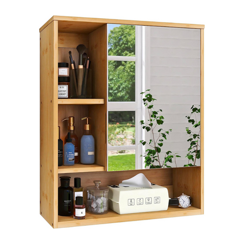 Wall Mounted Bathroom Medicine Cabinet With Storage Bathroom Cabinets