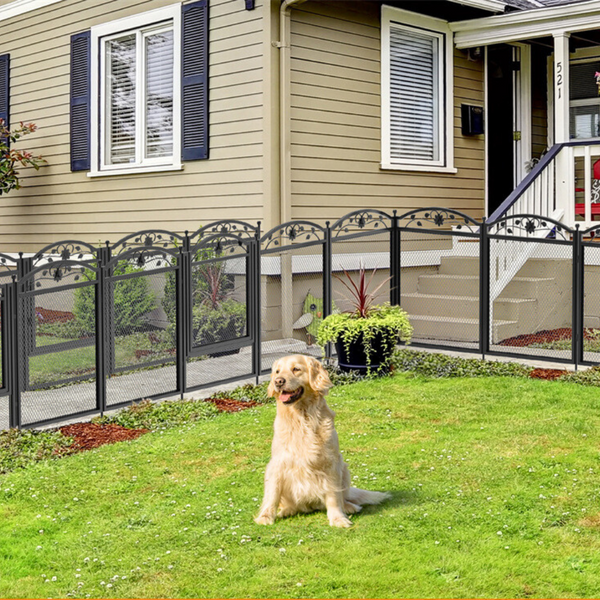 8 Panel Diy Heavy Duty Dog Playpen With Waterproof Pad Fences & Pens