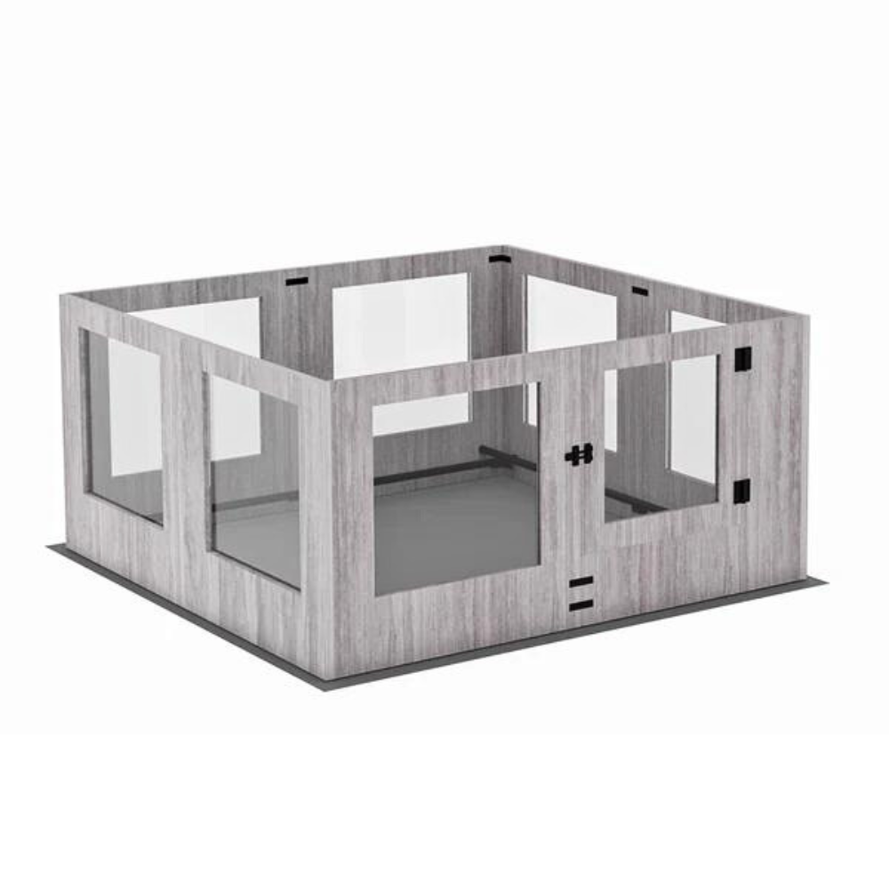 Premium Pet Whelping Box With Waterproof Fertility Pad Pet Beds