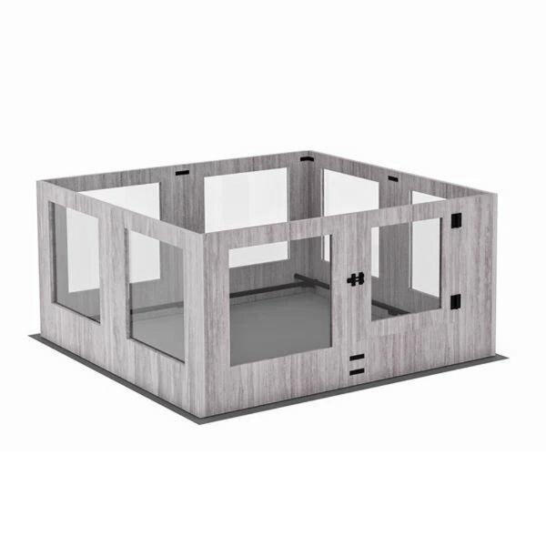 Premium Pet Whelping Box With Waterproof Fertility Pad Pet Beds