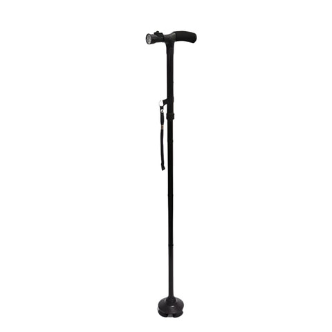Foldable Walking Stick Cane Fixed Led Light Aid Walkers & Canes