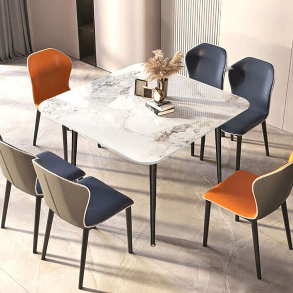 Square Marble Dining Table Perfect For Restaurants Kitchens Cafes And Shops Dining Tables