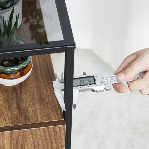 Drawer 3 Tier Living Room Storage End Table Side Tables