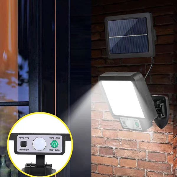 Led Solar Split Wall Waterproof Motion Sensor Lamp Landscape & Walkway Lights