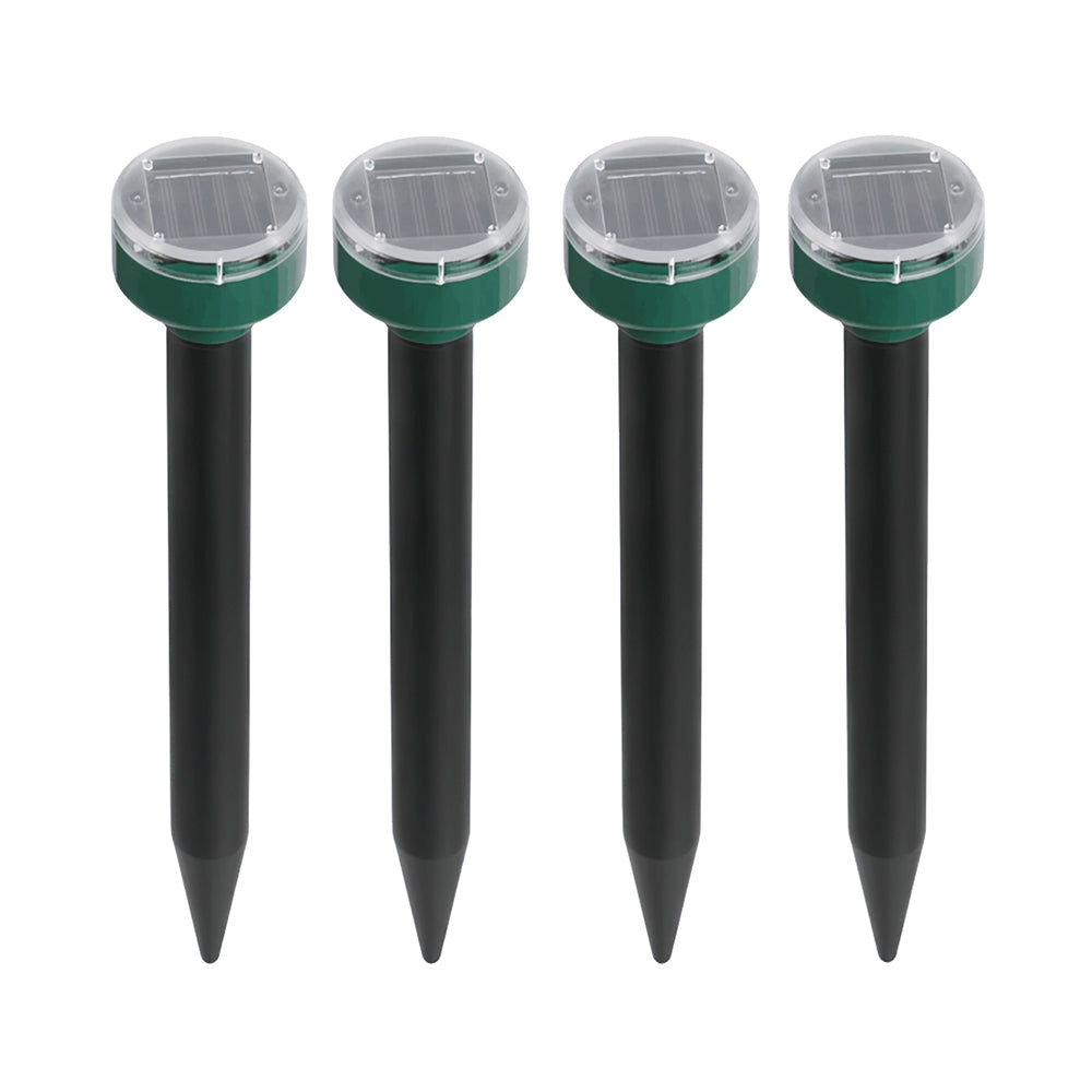 4 Pcs Solar Ultrasonic Electronic Mouse Snake Insect Repeller Ultrasonic Pest Repellers