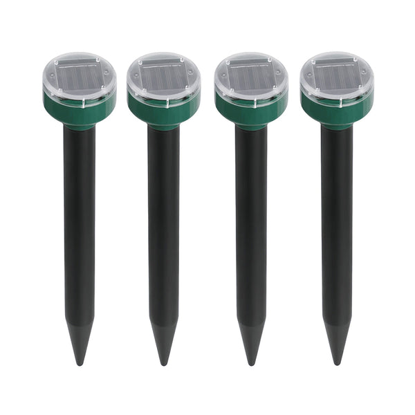 4 Pcs Solar Ultrasonic Electronic Mouse Snake Insect Repeller Ultrasonic Pest Repellers