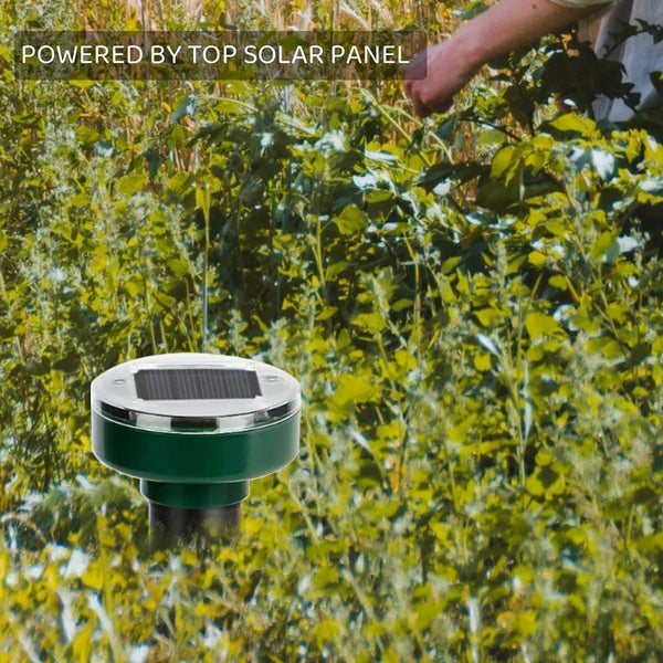 4 Pcs Solar Ultrasonic Electronic Mouse Snake Insect Repeller Ultrasonic Pest Repellers