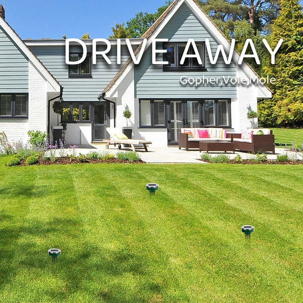 4 Pcs Solar Ultrasonic Electronic Mouse Snake Insect Repeller Ultrasonic Pest Repellers