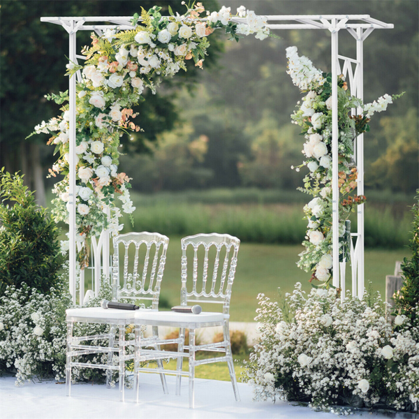 Stereoscopic Garden Arch Arbor Metal Wedding Decor Pergola Trellis Garden Arches