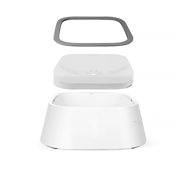 Floating Pet Water Bowl With Waterproof Mat Dog Bowls