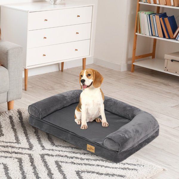 Orthopedic Pet Mattress Couch Sleeping Bed Cushion With Removable Washable Cover Pet Beds